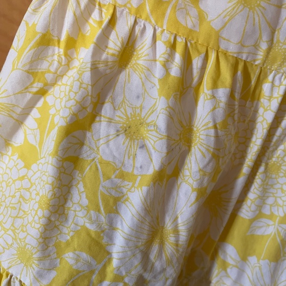 Lisa Marie Fernandez Flirty Yellow Ruffle Swing Dress - Picture 5 of 5